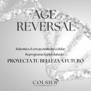 Age Reversal de COLSIER. Revertir el envejecimiento.